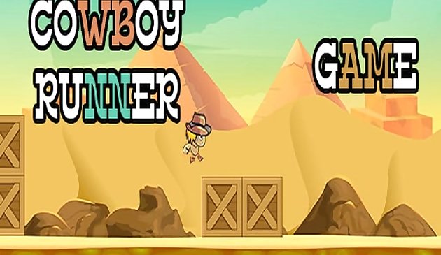 Ковбой бегает