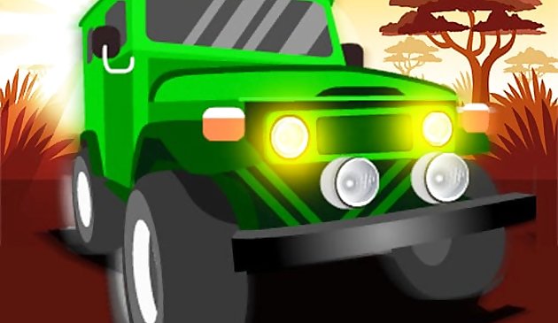 Африка гонка джипа