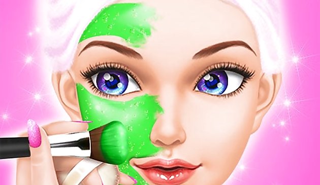 化妆游戏：女孩孩子的化妆沙龙游戏