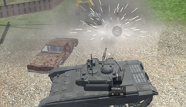 Симулятор стрельбы танка