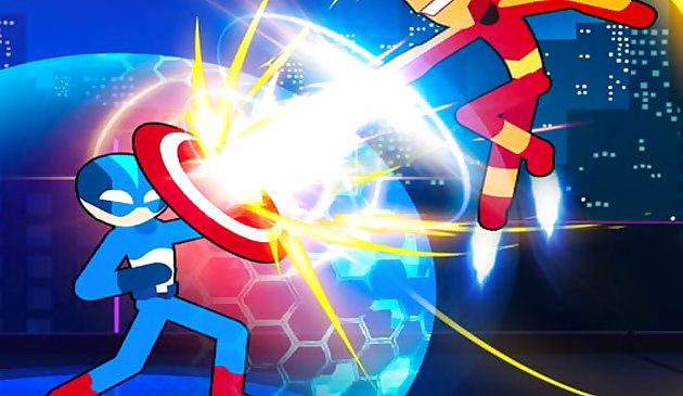 Stickman Fighter Infinity - Super Heróis de Ação