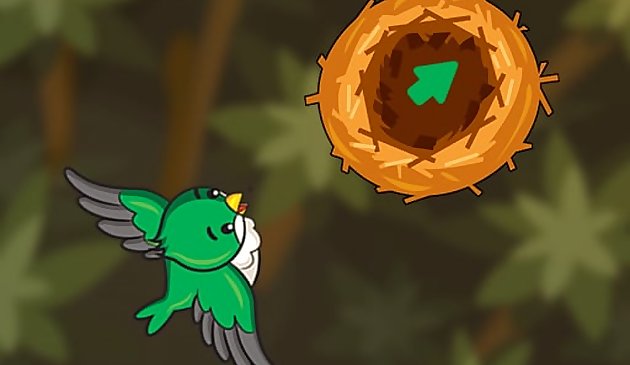 Нарисуйте путь птицы