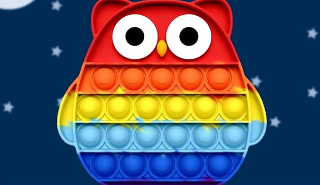 Поп ит сова пазл