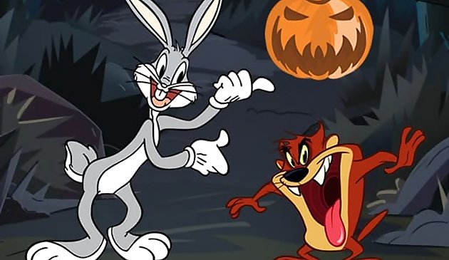 Мультяшки Хэллоуин пазл