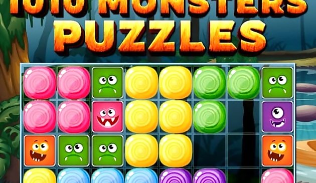 1010 puzzles de monstres