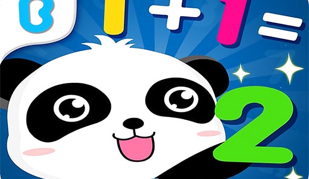 Çocuklar için Küçük Panda Matematik Dahi Oyunu