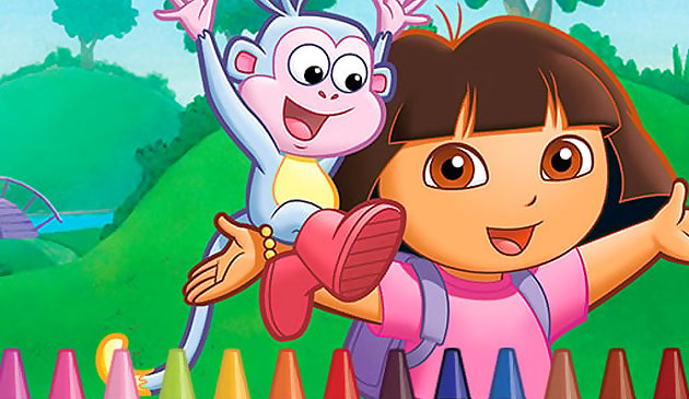 Dora the Explorer 4 Colorazione