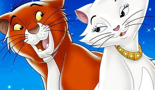 Аристокошки коллекция пазло