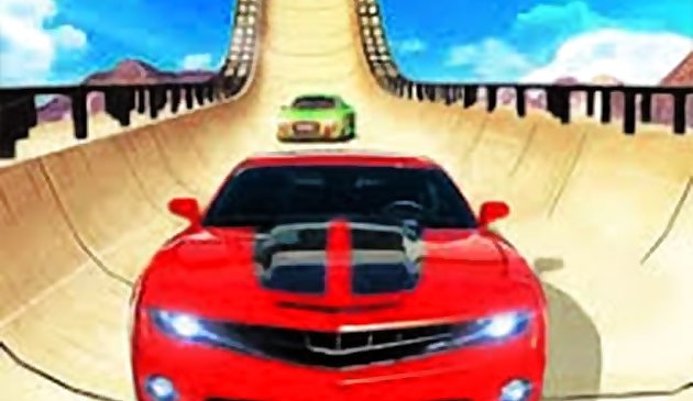 Небесный водитель на рампах