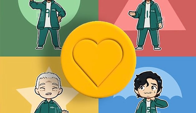 Далгона конфета Челлендж игра в кальмара