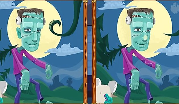 Хэллоуин Найти различия