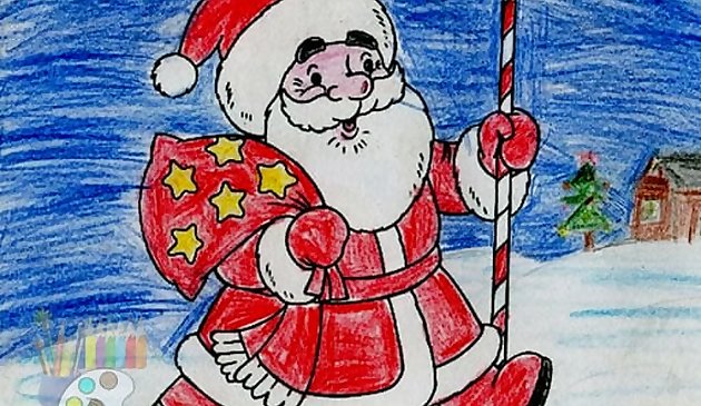 Santa Claus Colorare
