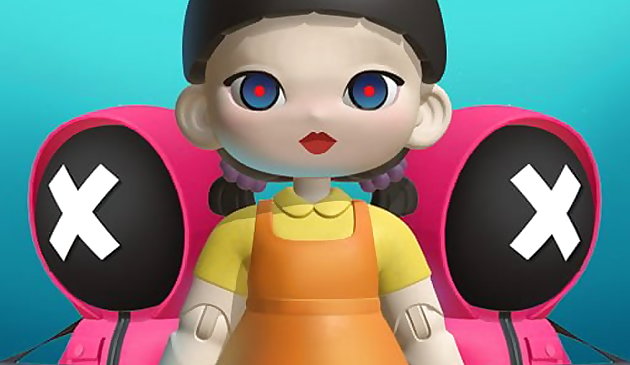 Игра в кальмара 3D вип