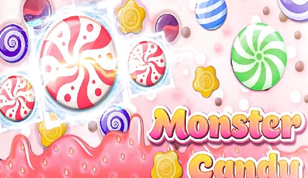 Süßigkeiten Monster Match 3