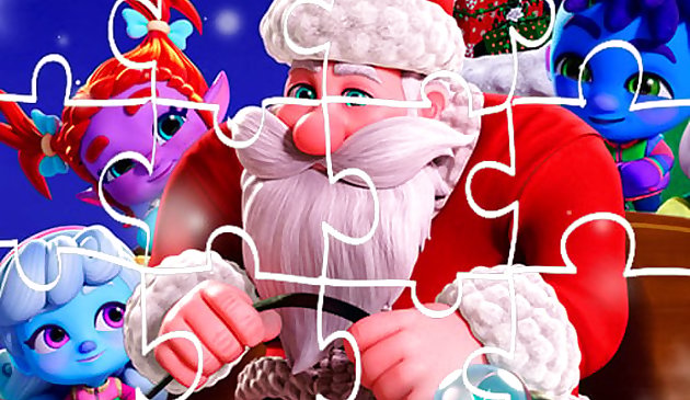 Супер монстр Санта пазл