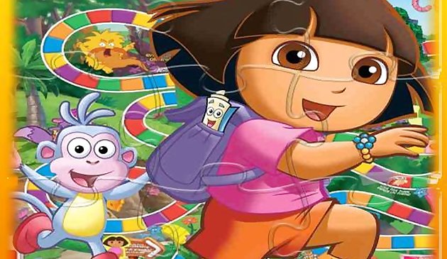 Dora Ang Explorer Itinaas ng Jigsaw puzzle