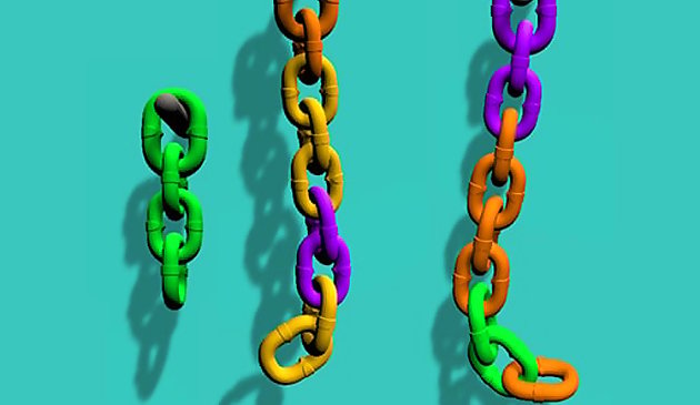 Цветная цепочка сортировка головоломка