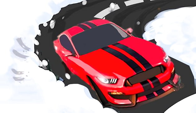 Вождение по снежному полю