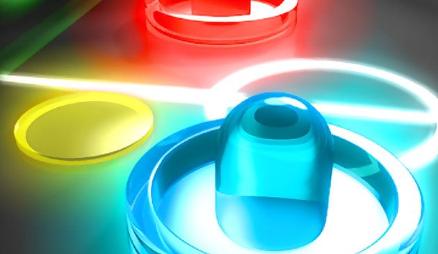 Неоновый хоккей