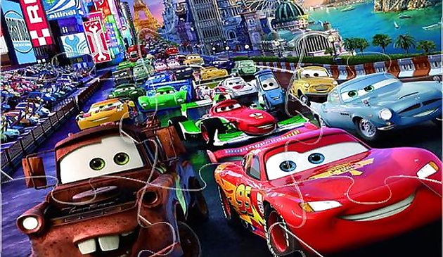 МакКвин автомобили пазл