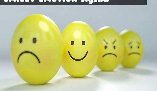 Смайлик эмоция пазл