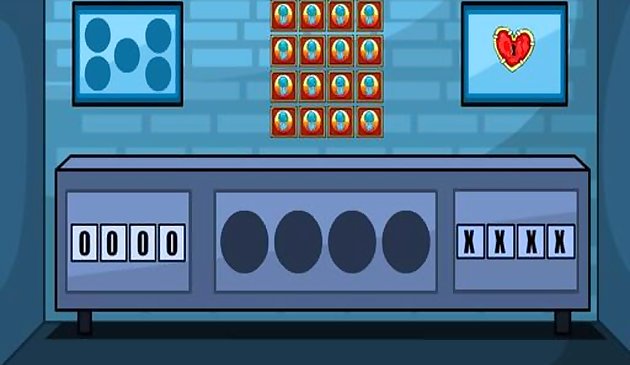 Побег старого синего дома