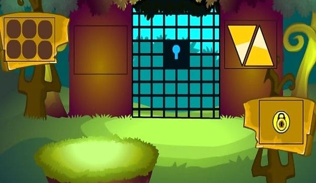 Пруд лес Побег