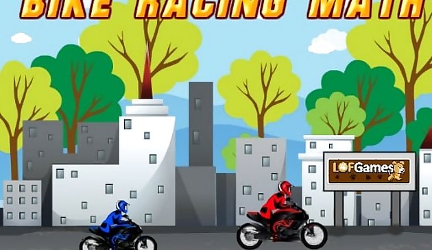 Гонка байка математика