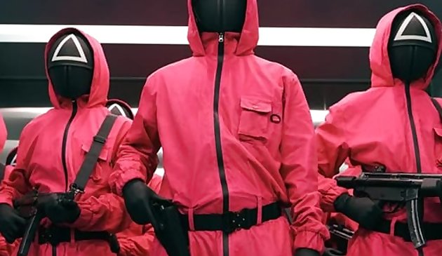 Игра в кальмара коллекция пазлов