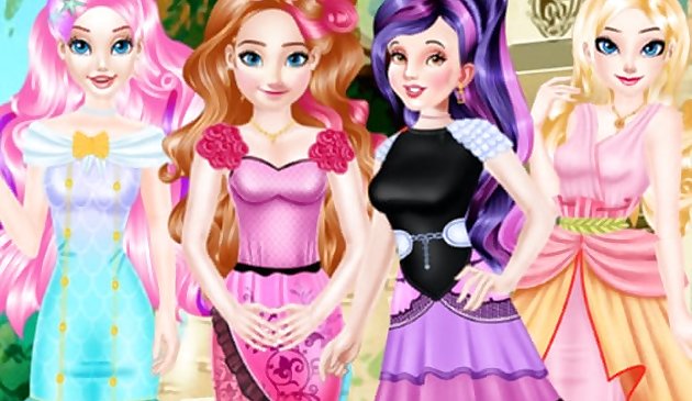 Ever After High вечеринка макияжа