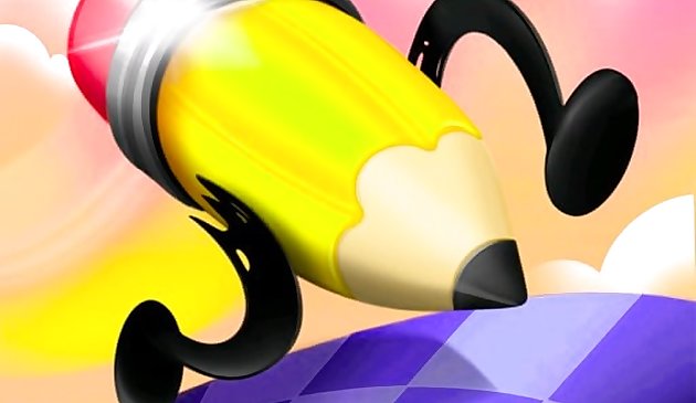 Веселье Рисование гонка 3D