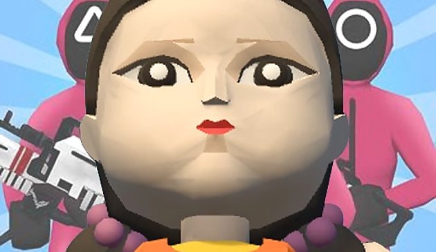 Игра в кальмара кукла