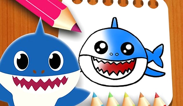 鲨鱼宝宝图画书