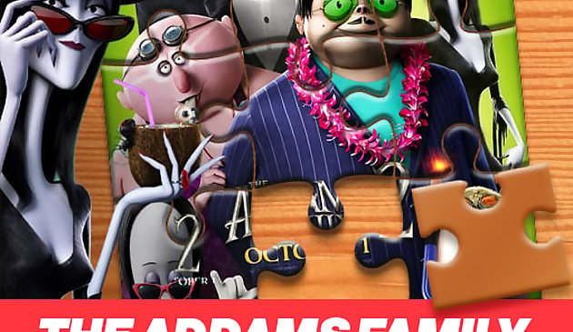 Семейка Адамс пазл