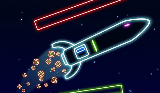 Neon Rocket Spiel