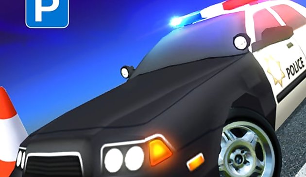 US Police Car Parking เกมขับรถจริง 2021