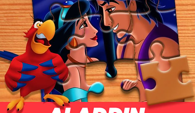 Câu đố ghép hình Aladdin