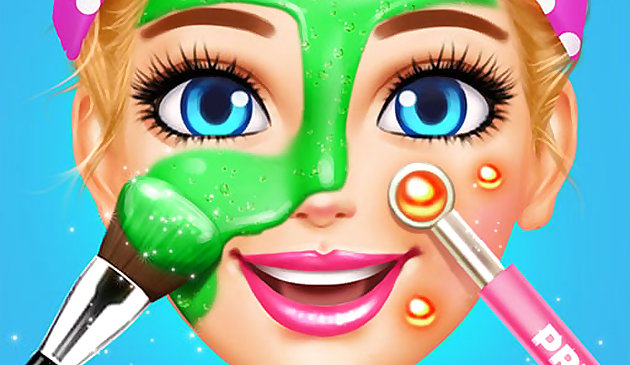 水疗日化妆师：化妆沙龙女孩游戏