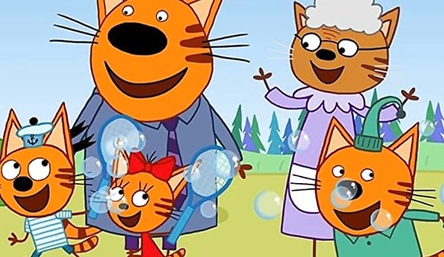 Три кота Образовательные игры