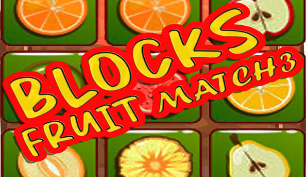 Blocos Fruit Match3