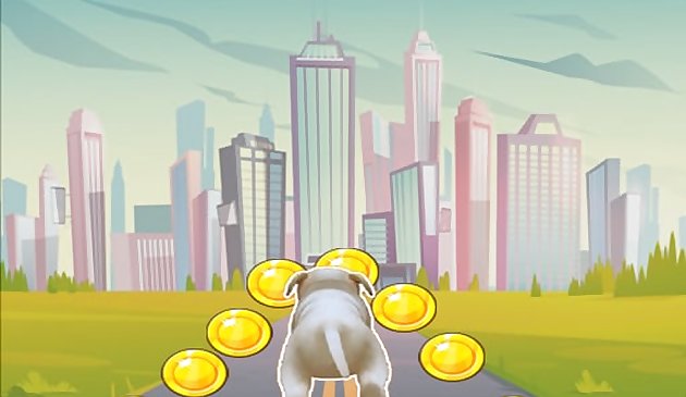 Прыгающая собака Игра кенгуру