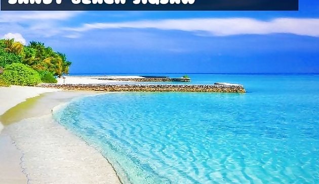 Песчаный пляж пазл