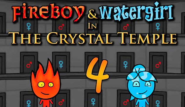 Fireboy e Watergirl 4 Templo de Cristal