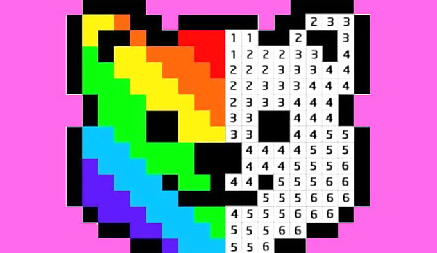 Pixel Art - ระบายสีตามตัวเลข