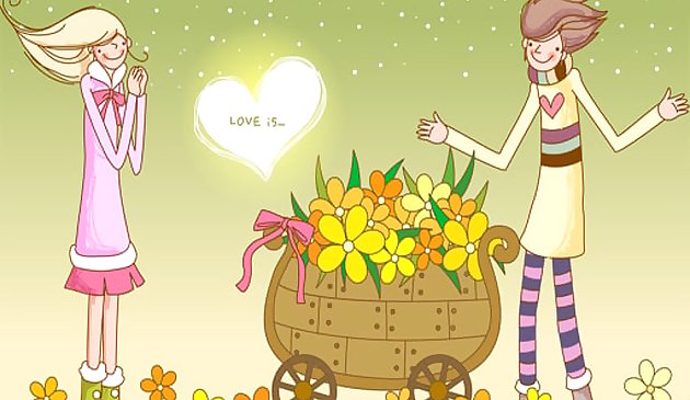 Любовная пара Слайд