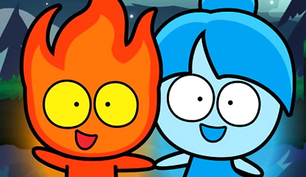 расный мальчик и синяя девочка Лесной храм лабиринт