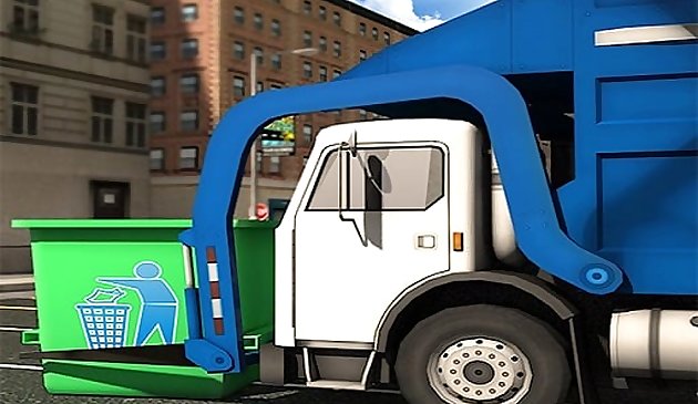 Stadt Müllwagen Simulator-Spiel