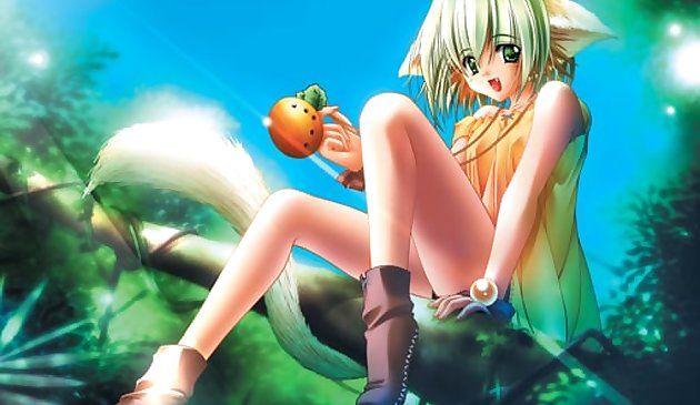 CG девушки пазл