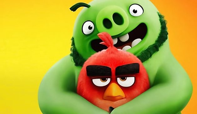 Vui vẻ Angry Birds Jigsaw