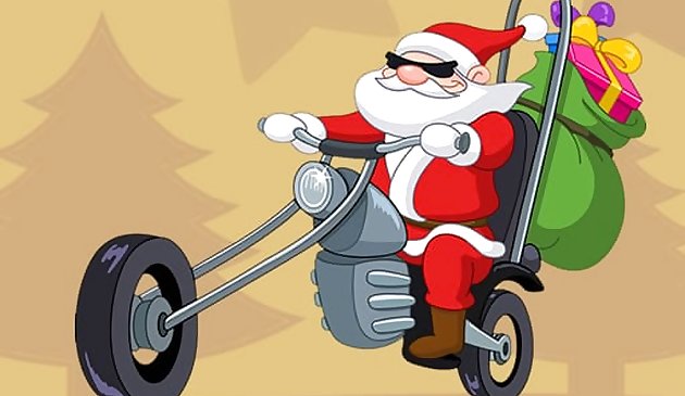 Weihnachtsmann-Fahrer-Malbuch